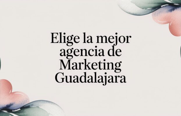 Elige la mejor agencia de marketing Guadalajara