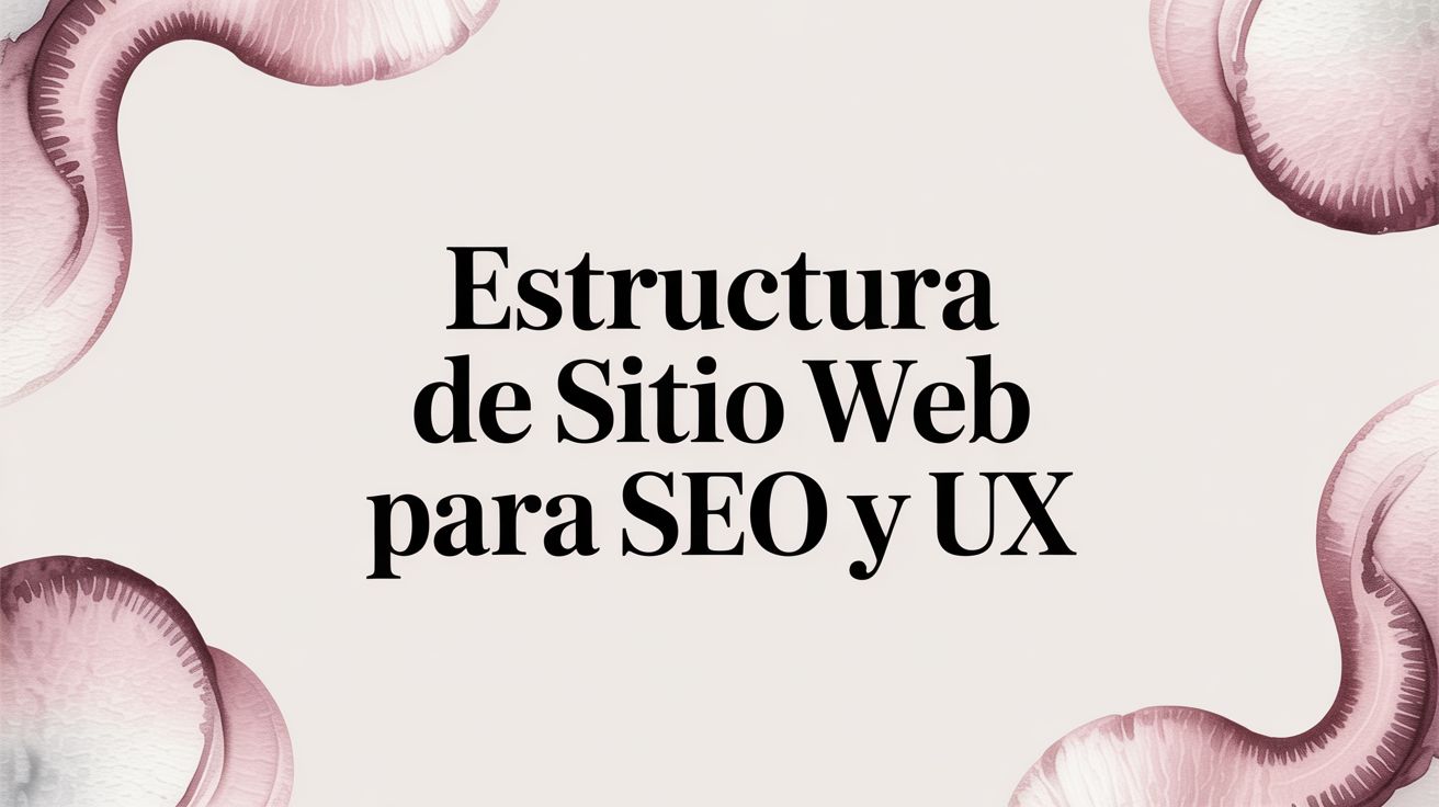 Estructura de sitio web para SEO y UX: La guía definitiva
