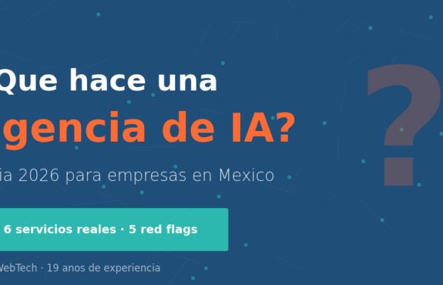 ¿Qué hace una agencia de inteligencia artificial? Guía 2026