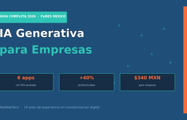 IA Generativa para Empresas: Qué es, Casos de Uso y Cómo Adoptarla en México 2026